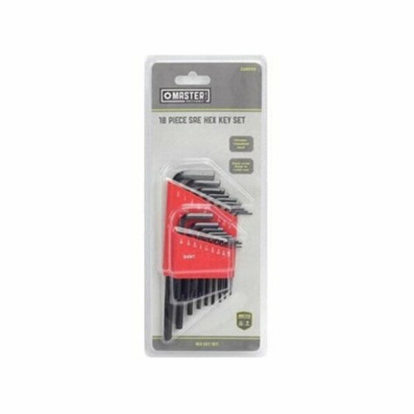 Great Star MM 18PC Hex-L Key Set GS050806